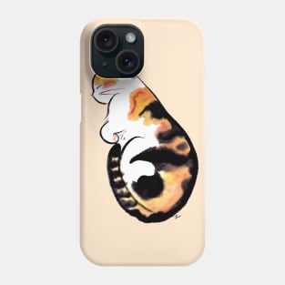 Sleeping cat baby Phone Case