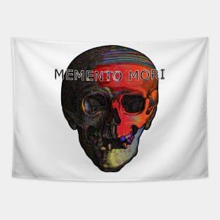 Memento Mori Vibrant Tapestry