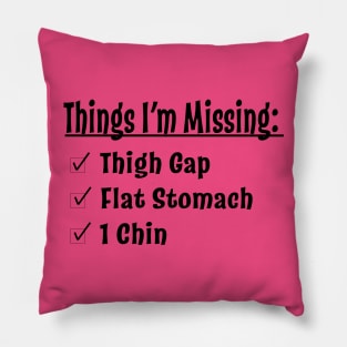 The Thigh Gap Problem Pillow