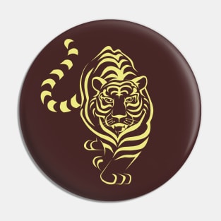 Golden Tiger Pin