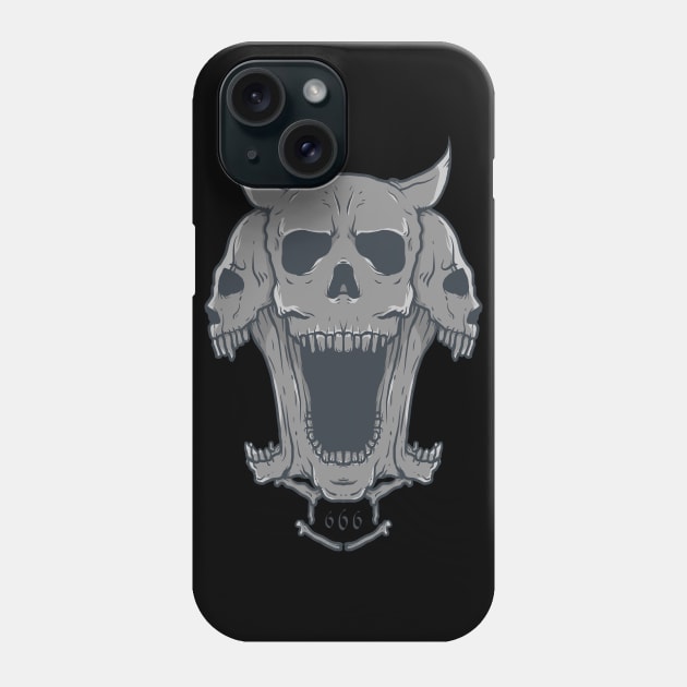 666 Phone Case by skally