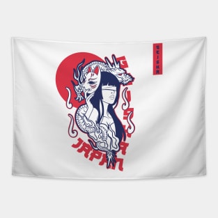 Geisha Girl Tapestry