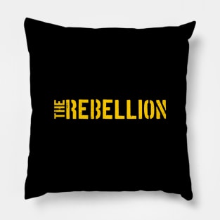 the rebellion vintage Pillow