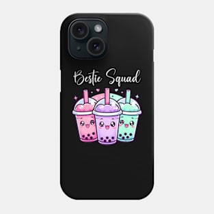 Bestie Squad Twin Day For Girls BFF Boba Tea Best Friend Phone Case