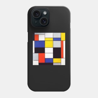 Composition A by Piet Mondrian Phone Case