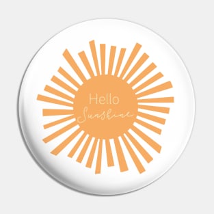 Hello Sunshine Pin