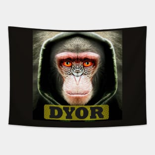 Funny Monkey Cute Apes Animals memes Tapestry