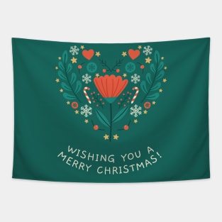 Wishing you a merry christmas! Tapestry