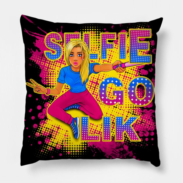 Selfiegolik Pillow by Mukhadisow