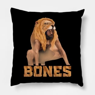 Jon jones t-shirt Pillow