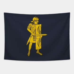 Golden Imperial Roman Legionnaire Tapestry