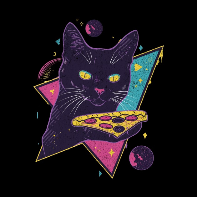 Pizza Cat Among the Stars by Visual Arts Oasis