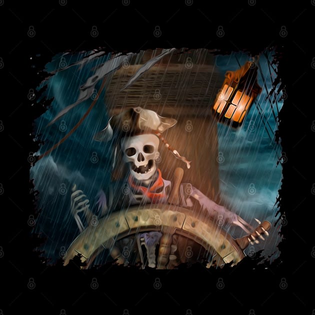 Pirate Skeleton No Text by SafSafStore