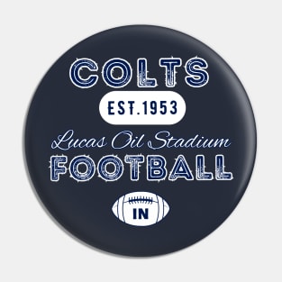 Indianapolis Football Vintage Style Pin