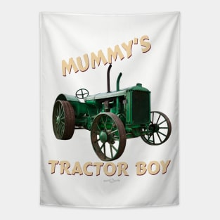 Allis Chalmers Mummy's tractor boy Tapestry