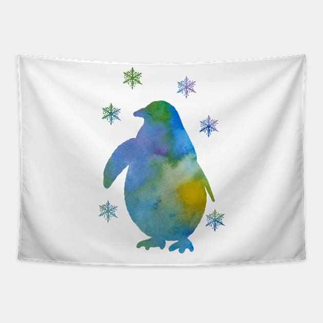 Penguin Tapestry by TheJollyMarten