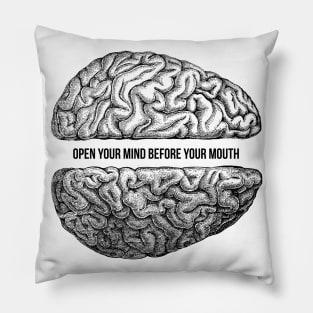 Open your mind Pillow