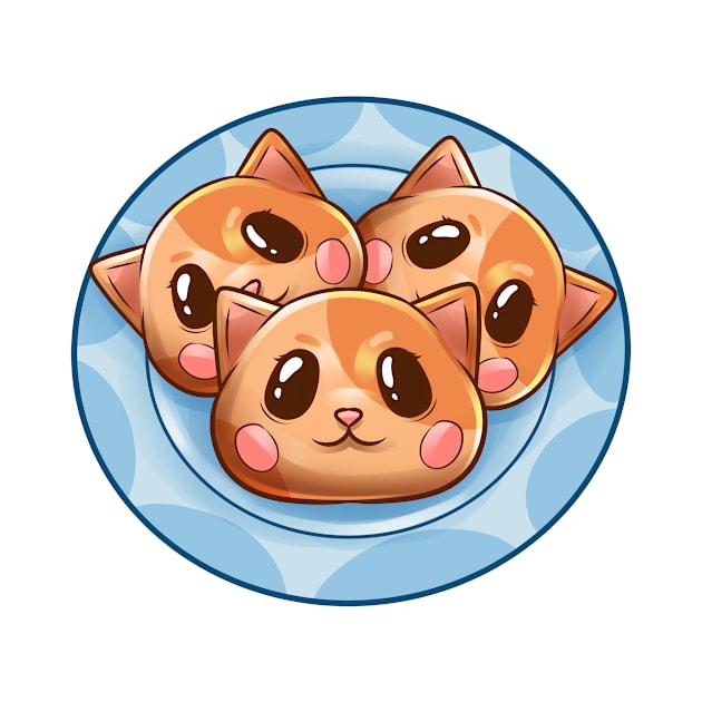 Cookie Orange Cats by Holycat