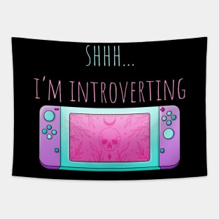 Shh I'm Introverting Tapestry