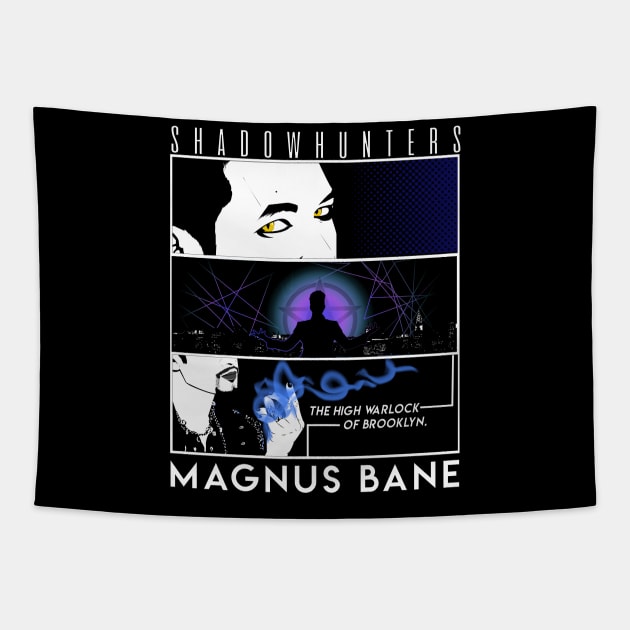 Magnus Bane - Shadowhunters Tapestry by Ddalyrincon