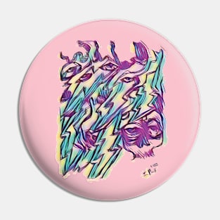 Lightning God Pin