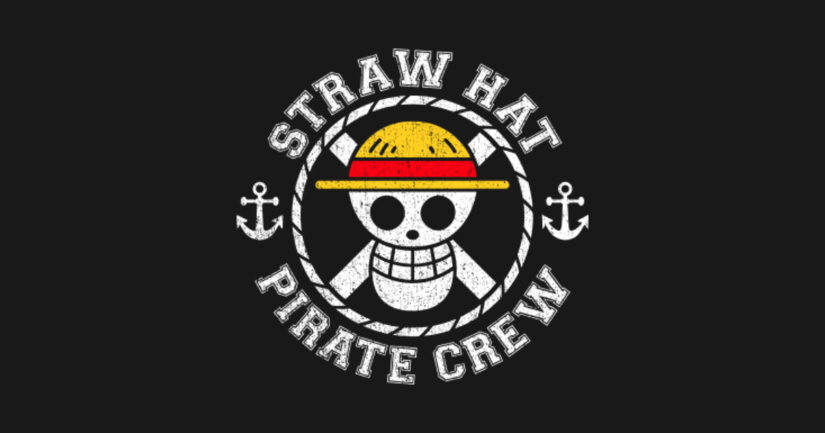 Straw Hat Crew - One Piece - Sticker | TeePublic