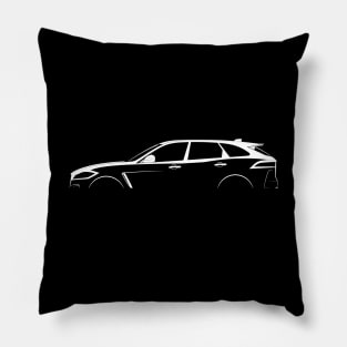 Jaguar F-Pace SVR Silhouette Pillow