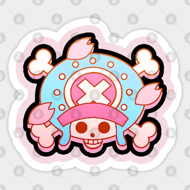 One Piece Tony Chopper Sticker  One piece chopper, One piece