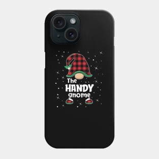 Handy Gnome Buffalo Plaid Pajama Phone Case