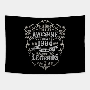 Vintage 1984 The Birth of Legends Being Totally Tapestry