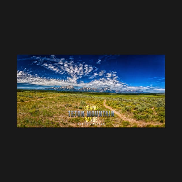 Grand Teton Mountain Range by Gestalt Imagery