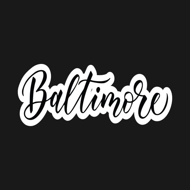 Baltimore Maryland Raised Me by ProjectX23