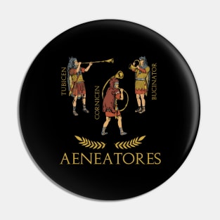 Roman musicians in the legion - Aeneatores Pin