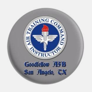 Vintage Air Training Command Instructor Badge, Goodfellow Pin