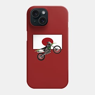 Japanese Enduro Motocross Kawasaki KLX450R Phone Case