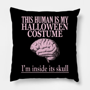 Human Halloween Costume Pillow