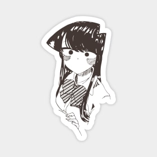 Komi-San [Anime] Magnet