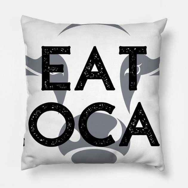 Eat Local Pillow by Defenderz