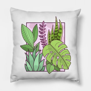 Framed Plants Pillow