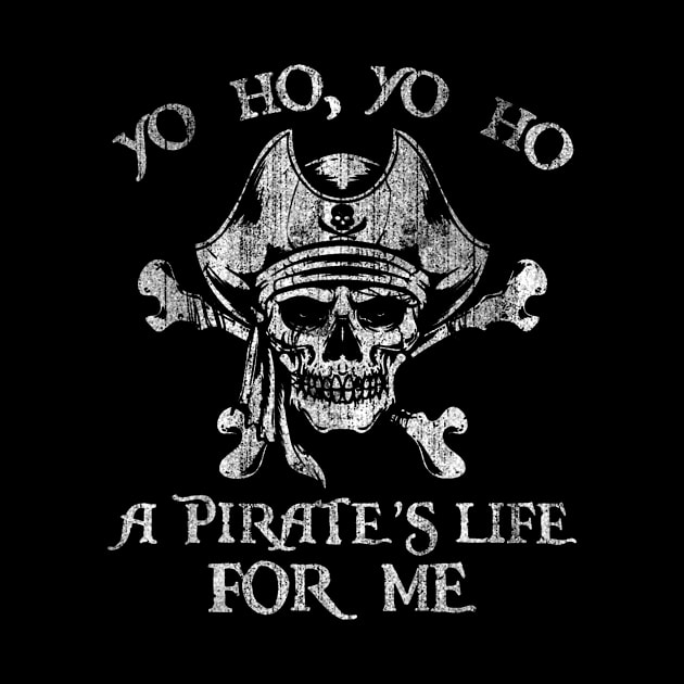 Yo Ho Yo Ho A Pirates Life For Me Skulls by Aleem James