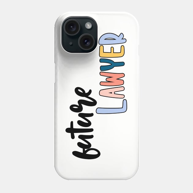 future lawyer Phone Case by 3rd Gilmore Girl