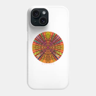 Colorful Magic Mushroom Mandala Phone Case