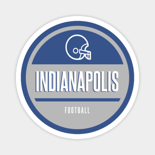 Indianapolis retro football Magnet