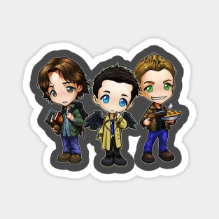 Chibi Team Free Will Magnet