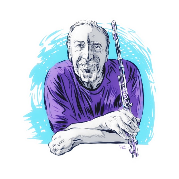 Herbie Mann - An illustration by Paul Cemmick by PLAYDIGITAL2020