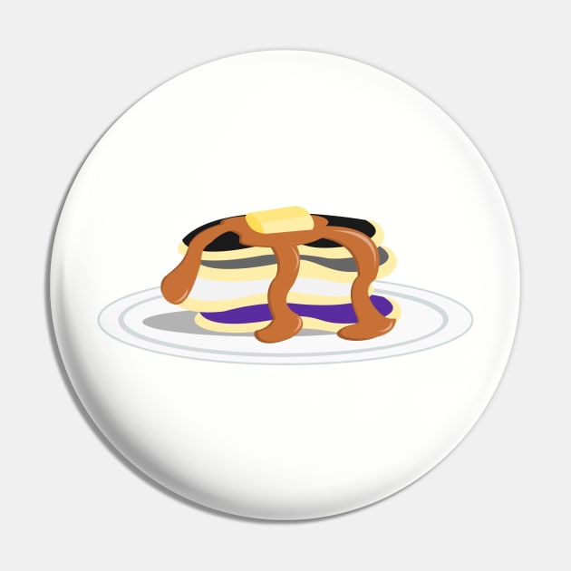 Pride Pancake Pin by traditionation