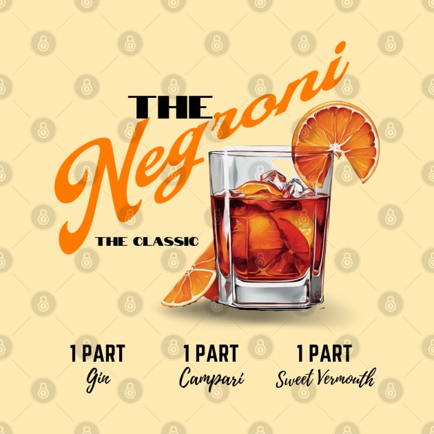 Negroni the classic cocktail by Teessential