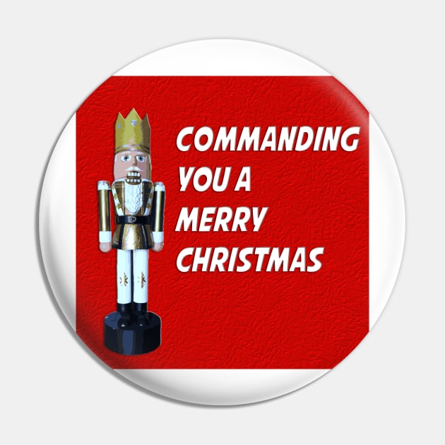 Toy Soldier, Merry Christmas Pin by oscargml