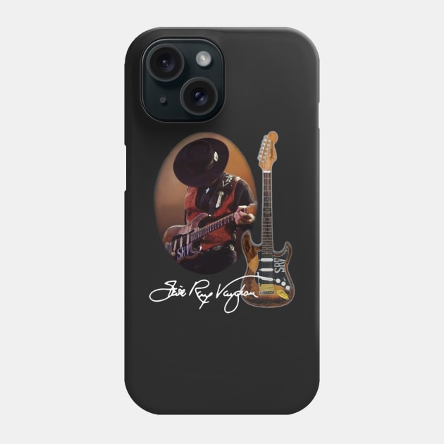 Stevie Ray Vaughan Phone Case by xnewsomefiles