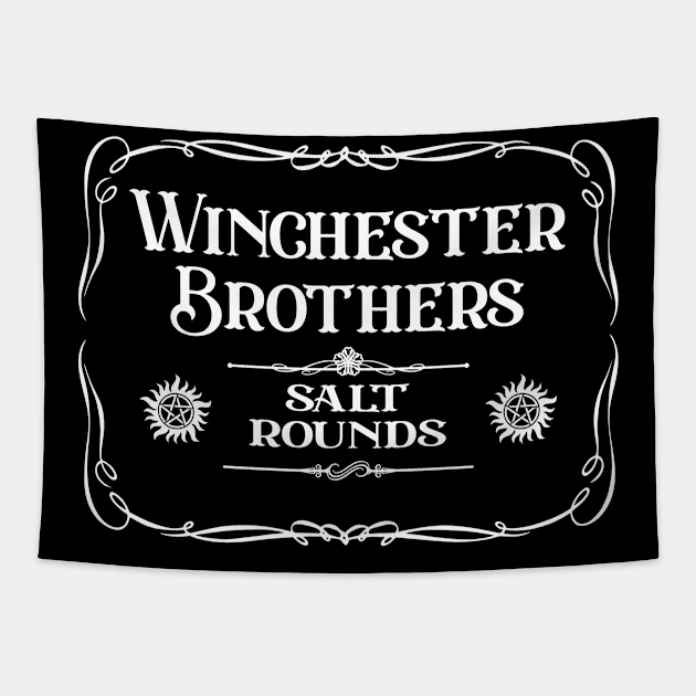 Supernatural Salt Rounds Tapestry by The Island of Misfit Props